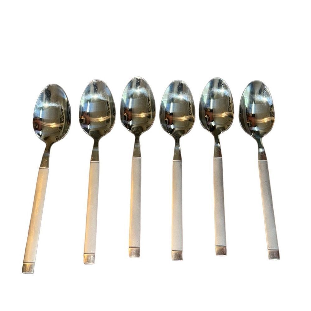 Farberware stainless steel Alexandria 6 dinner spoons